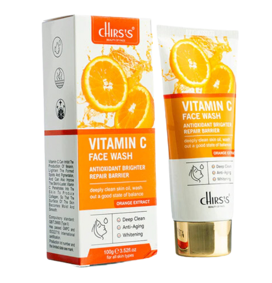 Chirs's Vitamin C Face Wash Antioxidant Brighter Repair Barrier 100g